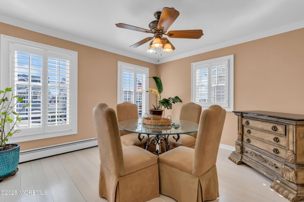 Dining room, Interior, Wood Texture Flooring