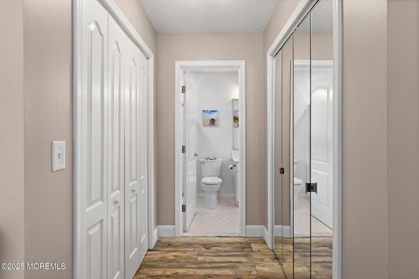 Bathroom, Interior, Wood Texture Flooring
