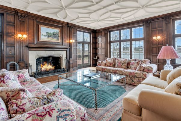 Fireplace, Interior, Living room, Wood Texture Flooring, Wooden Walls