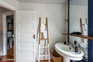 Bathroom, Interior, Wood Texture Flooring