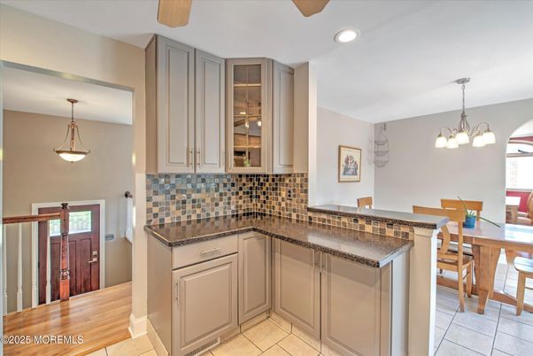 Dining room, Interior, Kitchen, Pendant Lights, Recessed Lighting