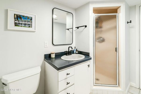 Bathroom, Glass Shower, Interior