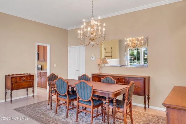 Chandelier, Dining room, Interior