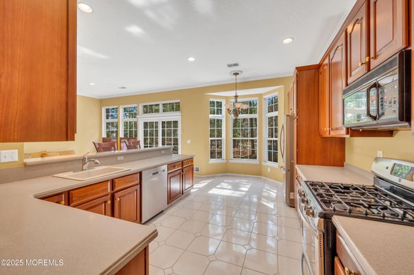 Interior, Kitchen, Pendant Lights, Recessed Lighting