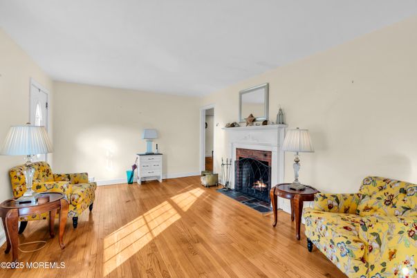 Fireplace, Interior, Wood Texture Flooring