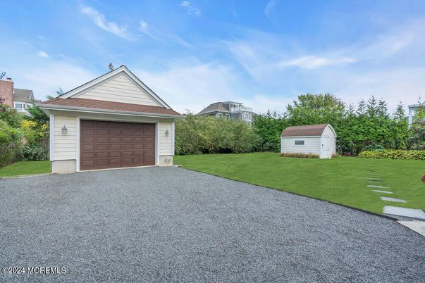 Backyard, Detached Garage, Exterior