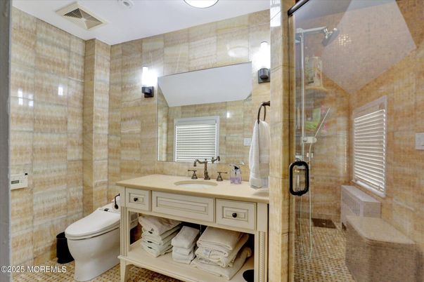 Bathroom, Glass Shower, Interior