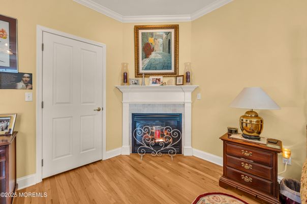 Fireplace, Interior, Wood Texture Flooring