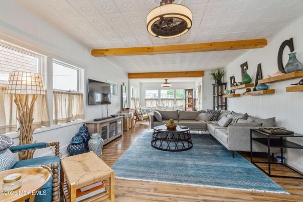 Interior, Living room, Wooden Beams, Wood Texture Flooring