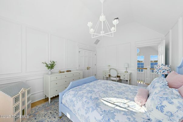 Bedroom, Interior, Pendant Lights