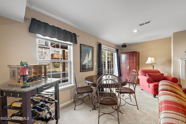 Dining room, Interior, Living room, Recessed Lighting