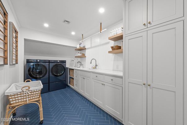 Interior, Recessed Lighting, Washer