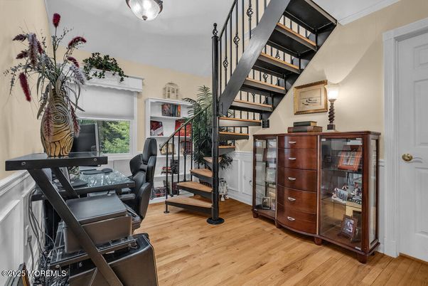 Home Office, Interior, Wood Texture Flooring