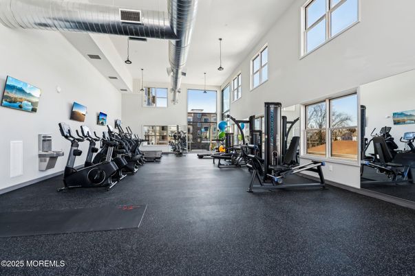 Fitness Equipment, Gym, Interior