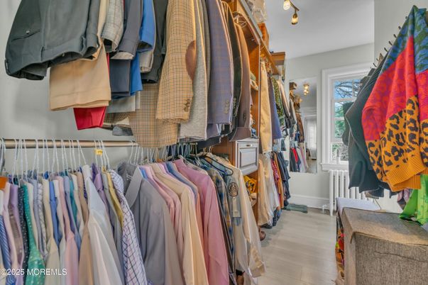 Interior, Walk-in Closets, Wood Texture Flooring