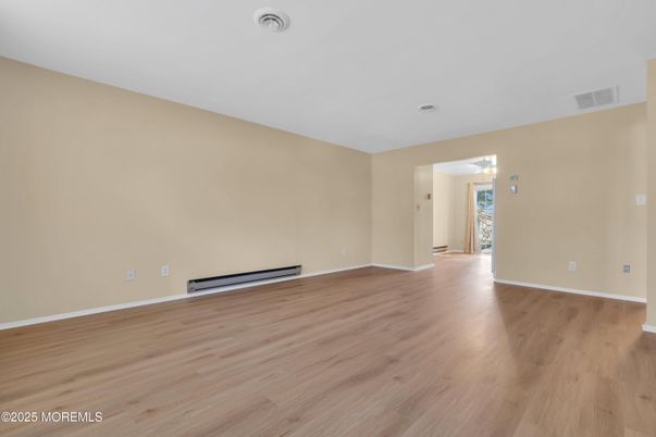 Empty room, Interior, Wood Texture Flooring