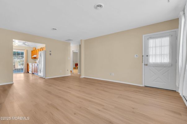 Empty room, Interior, Kitchen, Wood Texture Flooring