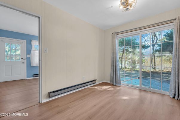 Empty room, Interior, Wood Texture Flooring