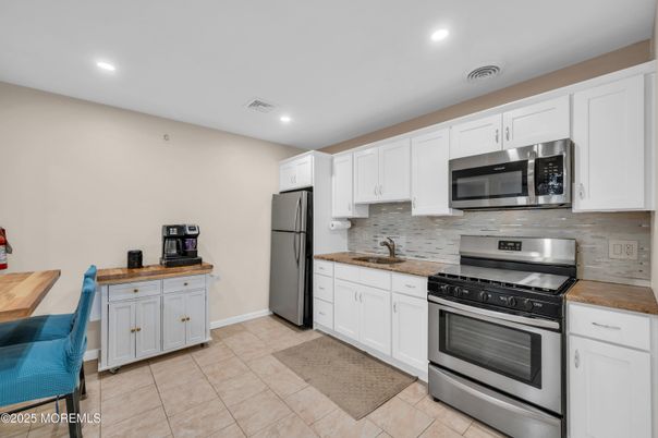 Interior, Kitchen, Recessed Lighting, Stainless Steel Appliances