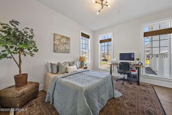 Bedroom, Home Office, Interior, Wood Texture Flooring