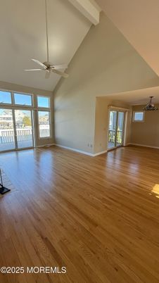 Empty room, Interior, Wood Texture Flooring