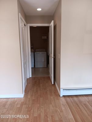 Interior, Recessed Lighting, Utility Closets, Washer, Wood Texture Flooring