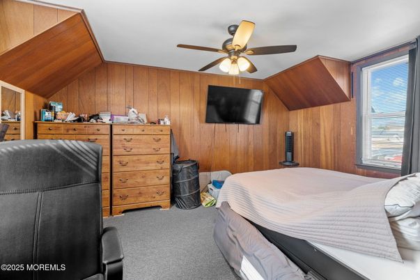 Bedroom, Interior, Wooden Walls
