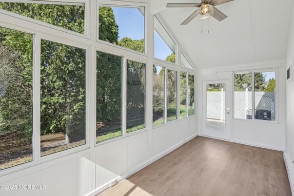 Interior, Sun Room, Wood Texture Flooring