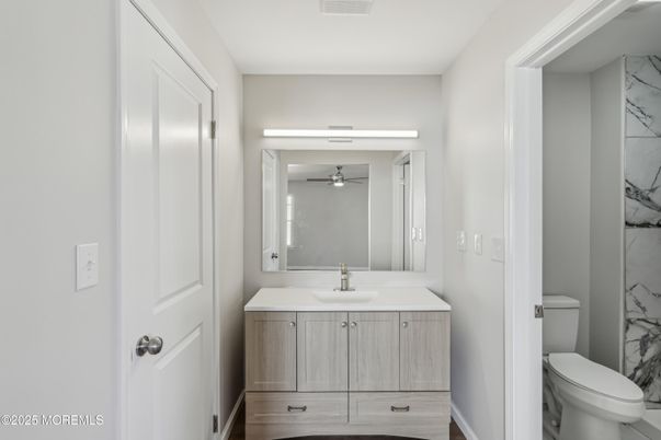 Bathroom, Interior, Marble Walls