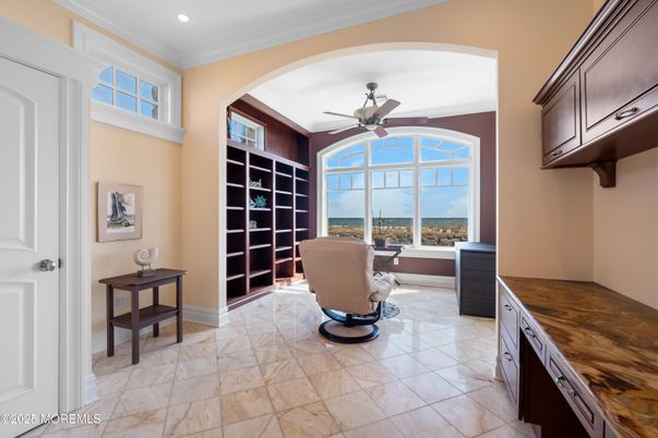 Home Office, Interior, Recessed Lighting