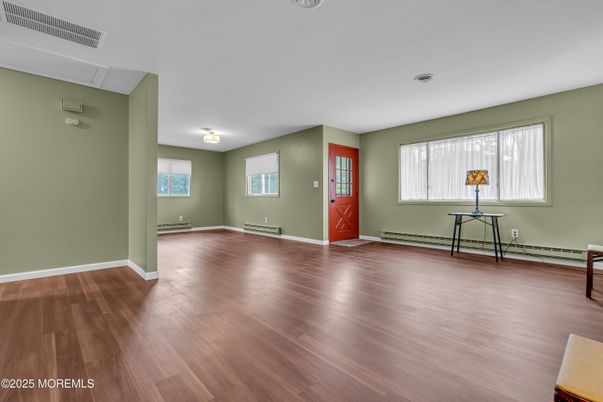 Empty room, Interior, Wood Texture Flooring