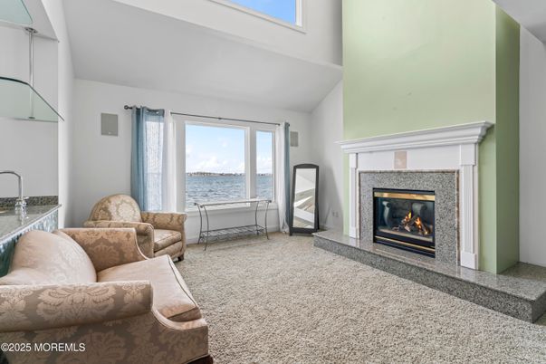 Fireplace, Interior, Living room, Water