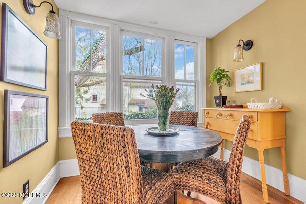 Dining room, Interior, Wood Texture Flooring
