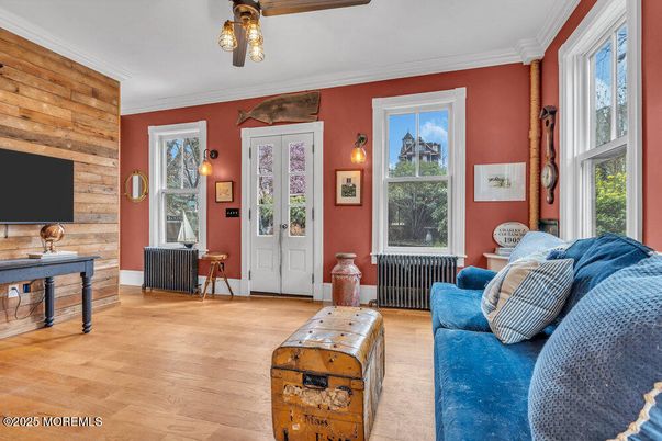 Interior, Living room, Wood Texture Flooring, Wooden Walls
