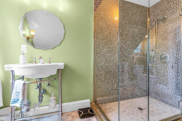 Bathroom, Glass Shower, Interior