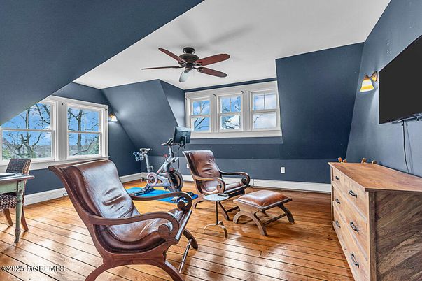 Fitness Equipment, Interior, Wood Texture Flooring