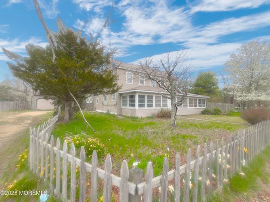 Backyard, Detached Garage, Exterior