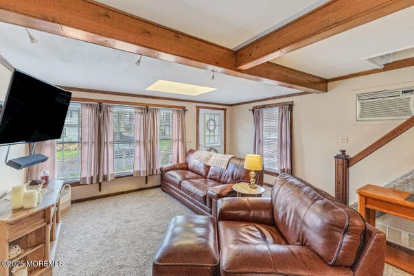 Interior, Living room, Wooden Beams