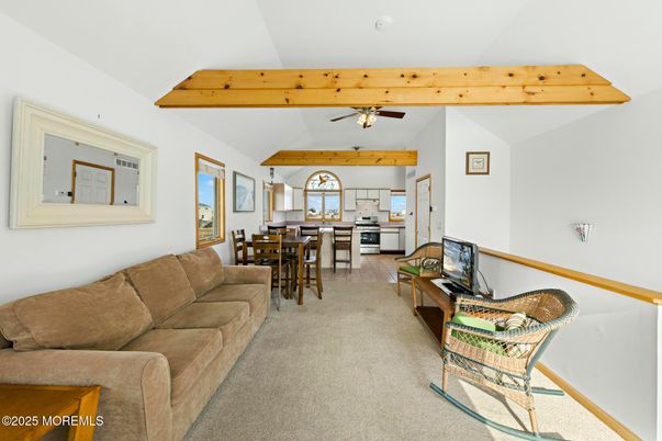 Dining room, Interior, Kitchen, Living room, Wooden Beams