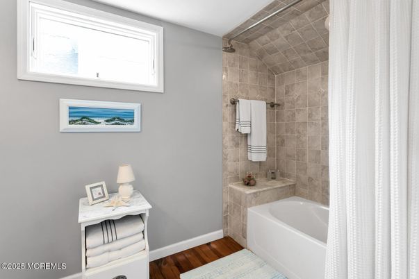 Bathroom, Interior, Wood Texture Flooring