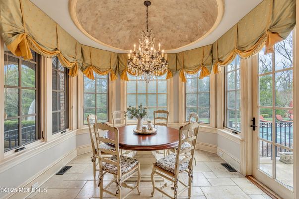 Chandelier, Dining room, Interior