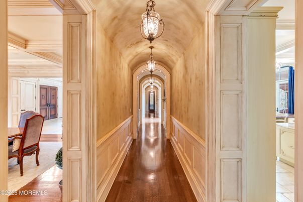 Dining room, Interior, Pendant Lights, Wooden Ceilings, Wood Texture Flooring