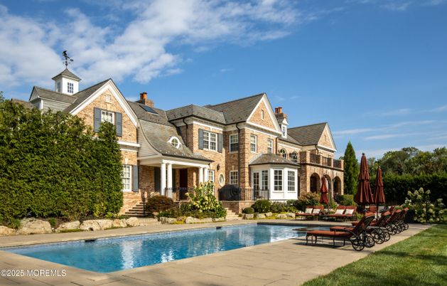 Exterior, Facade, Brick Facade, Pool, French Provincial