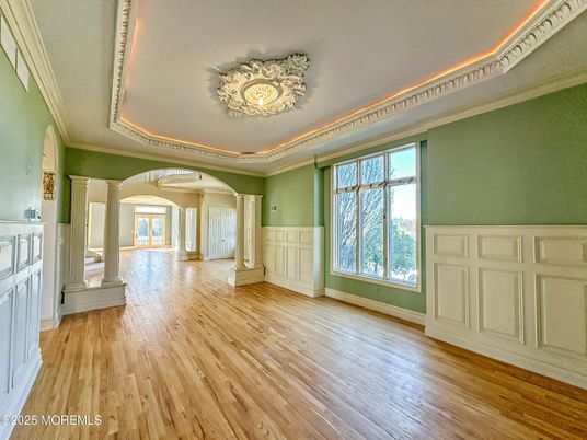 Empty room, Interior, Wood Texture Flooring