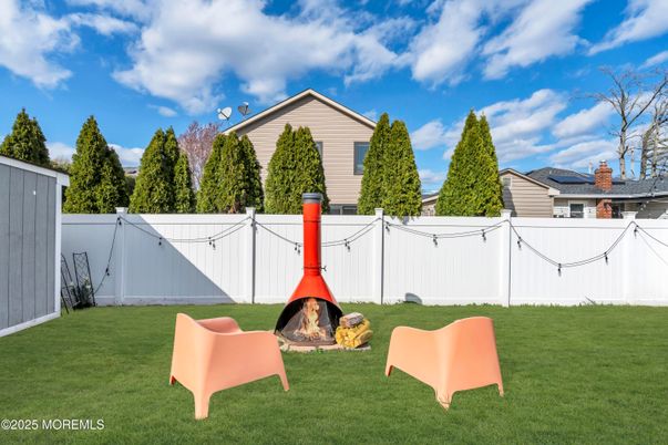 Backyard, Exterior, Fireplace, Solar Panels