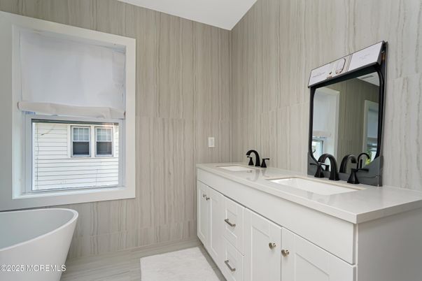 Bathroom, Dual Sink Vanities, Free Standing Baths, Interior