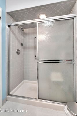 Bathroom, Glass Shower, Interior, Marble