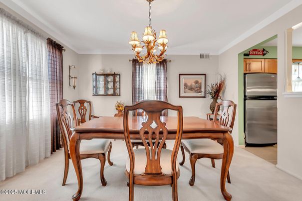 Chandelier, Dining room, Interior