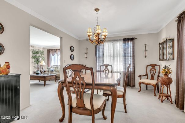 Chandelier, Dining room, Interior