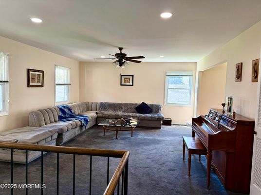 Interior, Living room, Piano, Recessed Lighting